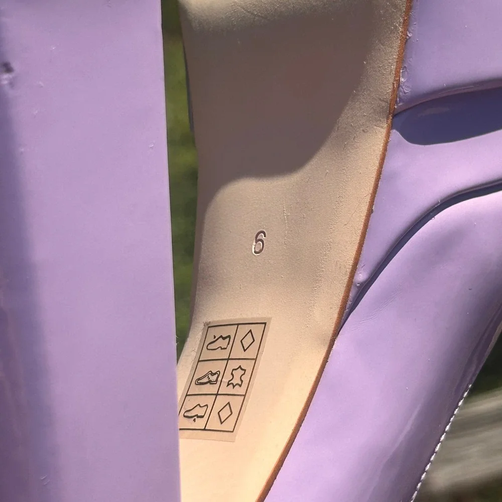 Jeffrey Campbell Chillin Platform Mary Jane 6‎ Lavender Lilac Bratz Retro Y2K